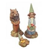 Tom Clark Gnome Figurines, Lot of 3