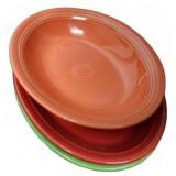 Fiesta HLC USA Oval Platters, Set of 3