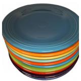 9 Homer Laughlin Fiesta Plates