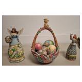 Jim Shore Heartwood Creek Angel & Easter Lot