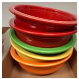 4 Fiesta Quart Large Bowls