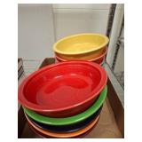HLC Fiesta Multicolor Ceramic Bowls Set