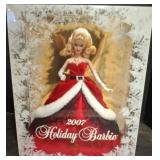2007 Holiday Barbie Doll by Mattel