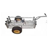 Aluminum Utility Cart with Removable Basket,