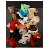 Box Lot Ty Beanie Babies Plush Toys