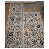 Safavieh Evoke Rug Pair, Ivory/Blue