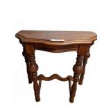 Wooden Console Table, 24x12x21 Inches