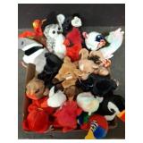 Box Lot of Assorted Ty Beanie Babies