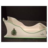 Spode Christmas Tree Ceramic Sleigh