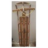 Flexible Flyer Wood And Metal Sled