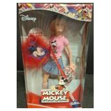 2004 Barbie Mickey Mouse Doll Set