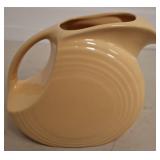 Fiesta Yellow Disc Pitcher by Homer Laughlin
