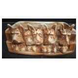 McCoy Ceramic Dog Head Planter
