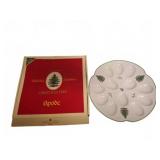 Spode Christmas Tree Devilled Egg Plate