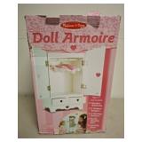 Melissa & Doug Wooden Doll Armoire