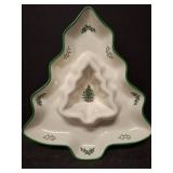 Christmas Tree Chip and Dip 13" Platter