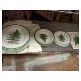 Spode Christmas Tree Plates, Bowls, Table Lin