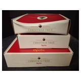 Spode Christmas Tree Serving Trays and Bowl