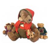 Boyds Bears & Moose Plush Trio