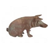 Cast Iron Pig Bank with Slot
