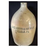James Ryan 2-Gallon Stoneware Jug, 13in