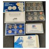 2004 US Mint Coin Sets & State Quarters Proof