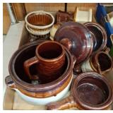Brown Stoneware Kitchenware