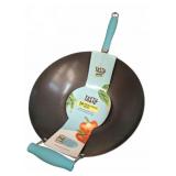 Tasty 14-Inch Non-Stick Carbon Steel Wok