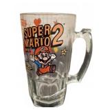 Super Mario Bros. 2 Glass Mug Nintendo