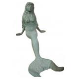 Cast Mermaid Statue