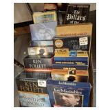 DVD and Audio Book Box Set Lot