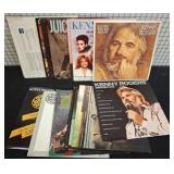 Kenny Rogers & Country LP Vinyl Record Lot