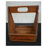 Pepsi-Cola Wooden Bottle Carrier