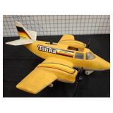 Tonka 1979 Yellow Plastic Toy Airplane
