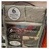 Queen 6-Piece Bamboo Sheet Set
