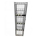Metal Wire Display Rack 13x17x49 Inches