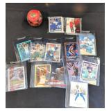 Sports Card Lot and NASCAR SpeedPark Ball