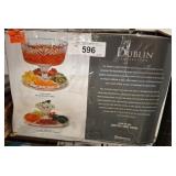 Shannon Crystal Dublin Cake Dome Set