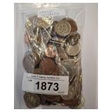 Bag of Assorted Foreign Coins