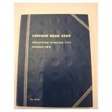 Lincoln Head Cent Collection 1941ï¿½1960 Album
