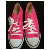 Converse Pink Unisex Canvas Sneakers Size 9