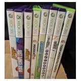 Xbox 360 Sports and Dance Game Lot