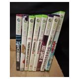 Xbox 360 Game Lot: 8 Titles, Mixed Sports/Dan