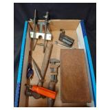 Vintage Hand Tools and Metal Box