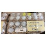 Callaway Chrome Tour Golf Balls, 24 Count