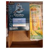 Caribou Coffee Lakeshore Blend and Zipfizz I