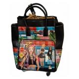 Nicole Lee Rolling Travel Tote Bag