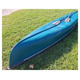 15ft Dolphin Canoe with Paddles