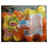 Lipton Zero Sugar Peach Iced Tea 12-Pack