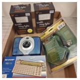 Lot: String Lights, Translator, Camera